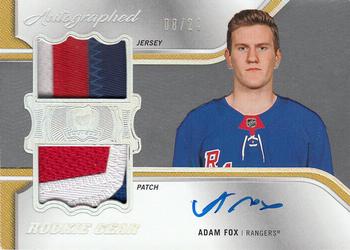 2019-20 Upper Deck The Cup - Autographed Rookie Gear #ARG-AF Adam Fox Front