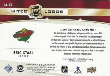 2019-20 Upper Deck The Cup - Limited Logos #LL-ES Eric Staal Back