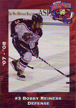 2007-08 Mercy Medical Center Des Moines Buccaneers (USHL) #19 Bobby Reiners Front