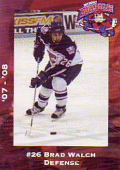 2007-08 Mercy Medical Center Des Moines Buccaneers (USHL) #21 Brad Walch Front