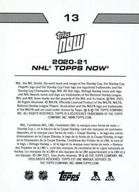 2020-21 Topps Now NHL Stickers #13 Jack Studnicka Back