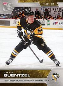 2020-21 Topps Now NHL Stickers #16 Jake Guentzel Front