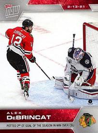 2020-21 Topps Now NHL Stickers #41 Alex DeBrincat Front