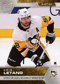 2020-21 Topps Now NHL Stickers #60 Kris Letang Front