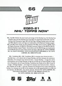 2020-21 Topps Now NHL Stickers #66 Chris Kreider Back