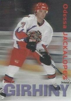 1998-99 Odessa Jackalopes (WPHL) #NNO Rick Girhiny Front