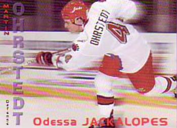 1998-99 Odessa Jackalopes (WPHL) #NNO Martin Ohrstedt Front