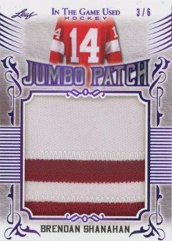 2020-21 Leaf In The Game Used - Jumbo Memorabilia Purple #JM-07 Brendan Shanahan Front