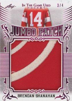 2020-21 Leaf In The Game Used - Jumbo Memorabilia Magenta #JM-07 Brendan Shanahan Front