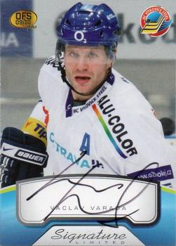 2009-10 Czech OFS Plus - Signature Limited BLACK #SIGN3 Vaclav Varada Front