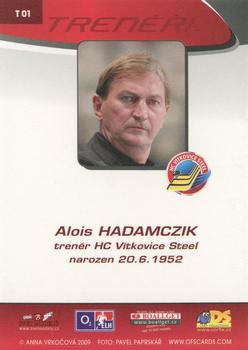 2009-10 Czech OFS Plus - Coaches #T01 Alois Hadamczik Back
