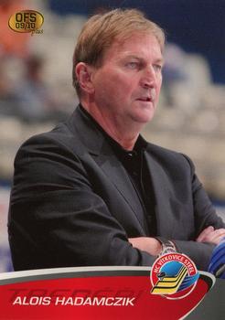 2009-10 Czech OFS Plus - Coaches #T01 Alois Hadamczik Front
