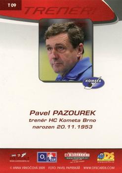 2009-10 Czech OFS Plus - Coaches #T09 Pavel Pazourek Back