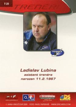 2009-10 Czech OFS Plus - Coaches #T21 Ladislav Lubina Back