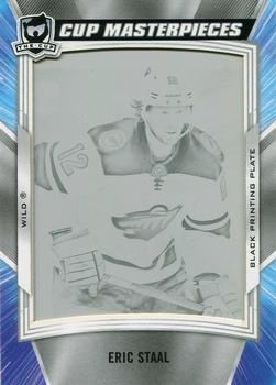 2019-20 Upper Deck The Cup - Printing Plates Black #CUP-27 Eric Staal Front