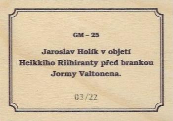 2011-12 Legends CS Winners Take All - Prague 1972 - Game Moments #GM-25 Jaroslav Holik / Heikki Riihiranta / Jorma Valtonen Back