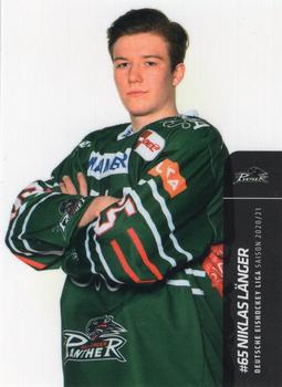 2020-21 Playercards (DEL) #DEL-009 Niklas Länger Front