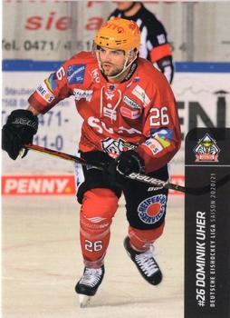 2020-21 Playercards (DEL) #DEL-070 Dominik Uher Front