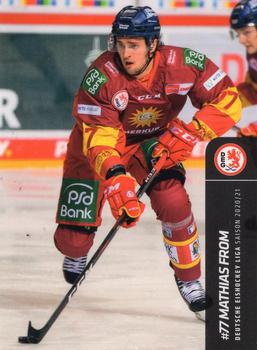 2020-21 Playercards (DEL) #DEL-099 Mathias From Front
