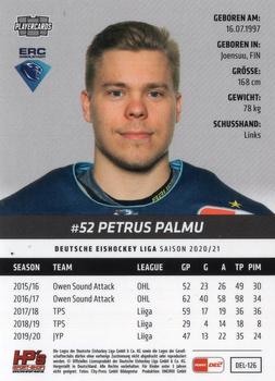 2020-21 Playercards (DEL) #DEL-126 Petrus Palmu Back