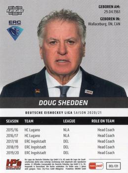 2020-21 Playercards (DEL) #DEL-131 Doug Shedden Back