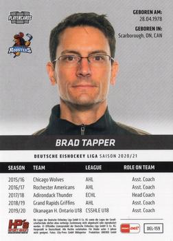 2020-21 Playercards (DEL) #DEL-159 Brad Tapper Back