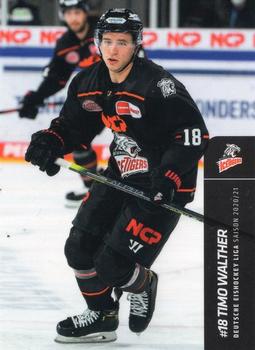 2020-21 Playercards (DEL) #DEL-283 Timo Walther Front