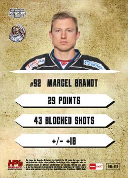 2020-21 Playercards (DEL) #DEL-433 Marcel Brandt Back