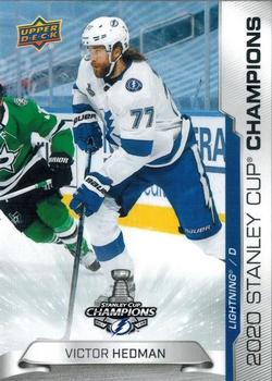 2020 Upper Deck Stanley Cup Champions Box Set #1 Victor Hedman Front
