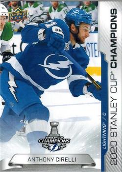 2020 Upper Deck Stanley Cup Champions Box Set #4 Anthony Cirelli Front