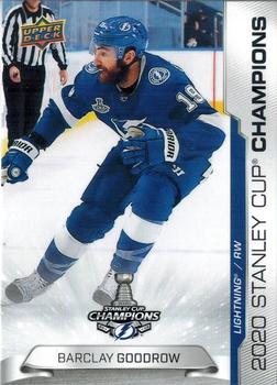 2020 Upper Deck Stanley Cup Champions Box Set #8 Barclay Goodrow Front