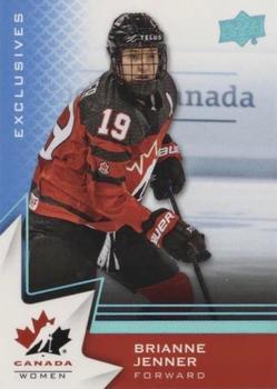 2020-21 Upper Deck Team Canada Juniors - Blue #49 Brianne Jenner Front