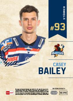 2020-21 Playercards (DEL) - In The Spotlight #DEL-SP06 Casey Bailey Back