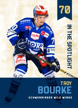 2020-21 Playercards (DEL) - In The Spotlight #DEL-SP12 Troy Bourke Front