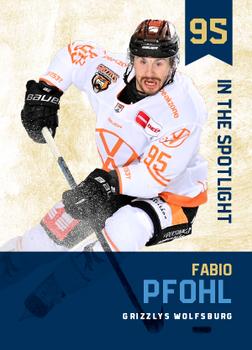 2020-21 Playercards (DEL) - In The Spotlight #DEL-SP14 Fabio Pfohl Front