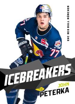 2020-21 Playercards (DEL) - IceBreakers #DEL-IB10 John Peterka Front