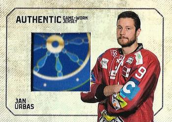 2020-21 Playercards (DEL) - Jersey Cards #JC-03 Jan Urbas Front