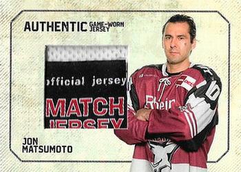 2020-21 Playercards (DEL) - Jersey Cards #JC-07 Jon Matsumoto Front