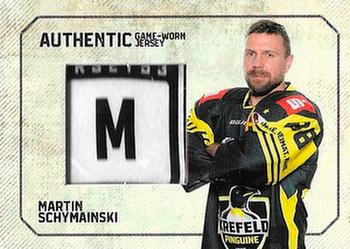 2020-21 Playercards (DEL) - Jersey Cards #JC-08 Martin Schymainski Front