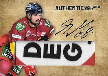 2020-21 Playercards (DEL) - Signature Jersey Cards #SJ-04 Marco Nowak Front