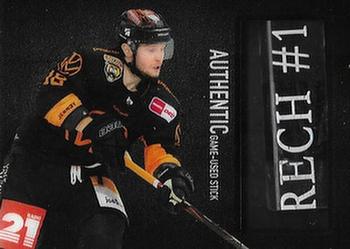 2020-21 Playercards (DEL) - Stick Cards #SC-14 Anthony Rech Front