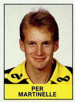 1985-86 Panini Hockey Elitserien (Swedish) Stickers #18 Per Martinelle Front