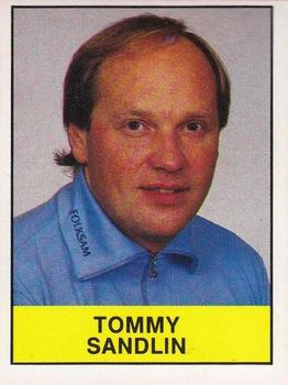 1985-86 Panini Hockey Elitserien (Swedish) Stickers #35 Tommy Sandlin Front