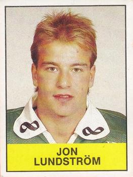 1985-86 Panini Hockey Elitserien (Swedish) Stickers #40 Jon Lundström Front