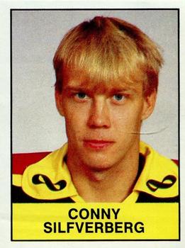 1985-86 Panini Hockey Elitserien (Swedish) Stickers #60 Conny Silfverberg Front