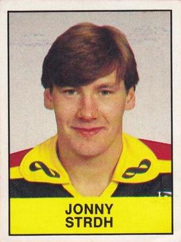 1985-86 Panini Hockey Elitserien (Swedish) Stickers #61 Jonny Stridh Front