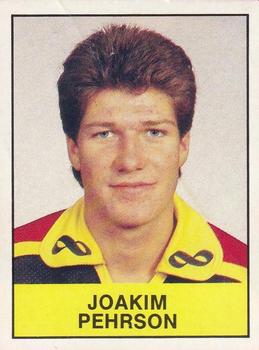 1985-86 Panini Hockey Elitserien (Swedish) Stickers #65 Joakim Pehrson Front