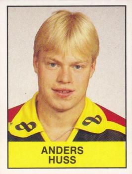 1985-86 Panini Hockey Elitserien (Swedish) Stickers #66 Anders Huss Front