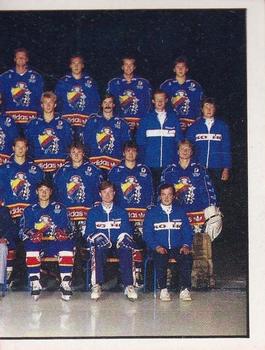 1985-86 Panini Hockey Elitserien (Swedish) Stickers #68 Team2 Front