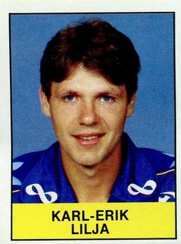 1985-86 Panini Hockey Elitserien (Swedish) Stickers #72 Karl-Erik Lilja Front